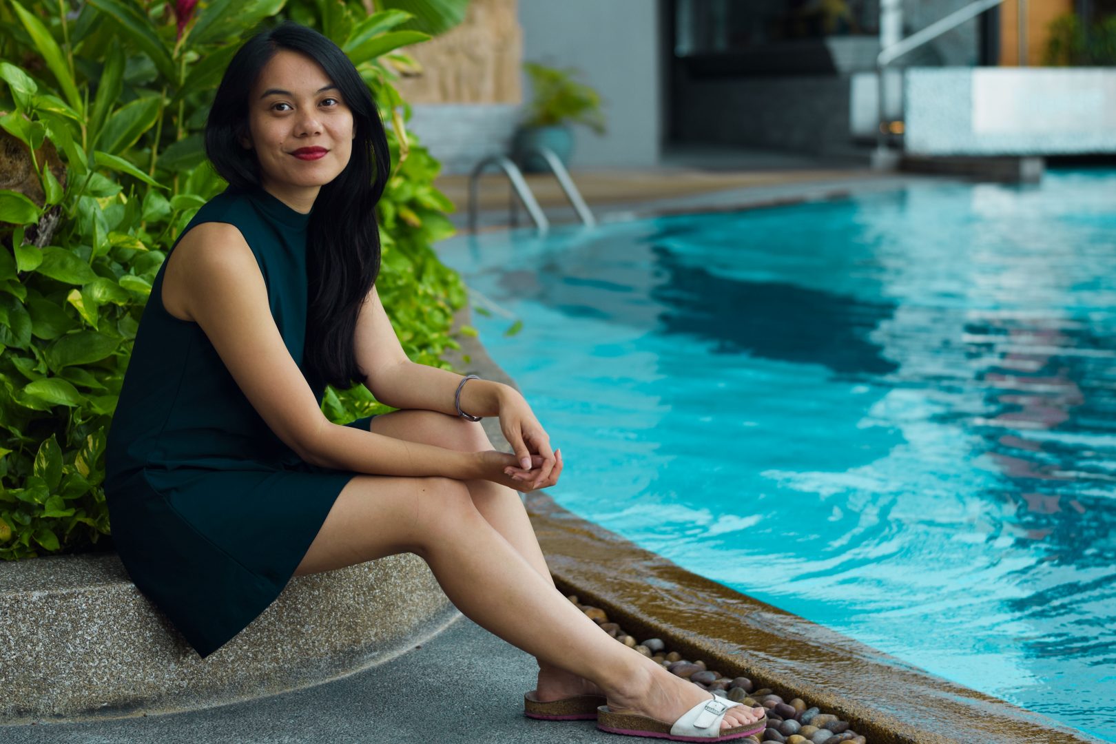 Pool im Amari Watergate Bangkok - Hotel Review | www.dearlicious.com